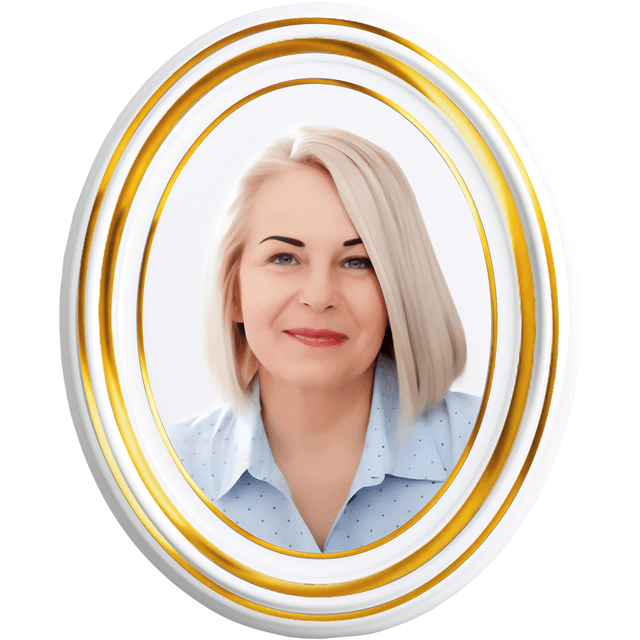 Oval Boemia cu 3 fire de aur Oval Boemia cu 3 fire de aur